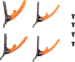 MOOSE RACING Qualifier Boot Buckle Kit - Orange 3430-1009