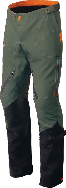 THOR Range Pants - Army Green/Orange - Part Number 2901-10794