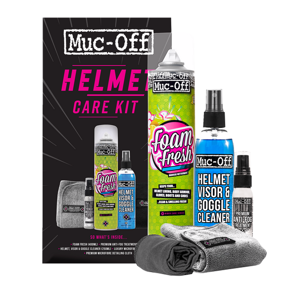 MUC-OFF USA Helmet Care Kit 20804 - Premium Cleaning Solutions