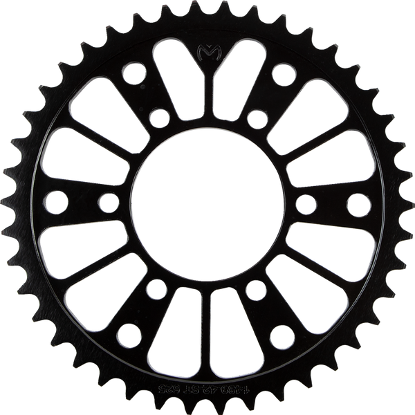 MOOSE RACING Steel Rear Sprocket - Kawasaki - 42 Tooth (Part Number: 1210-1489-42-ST)