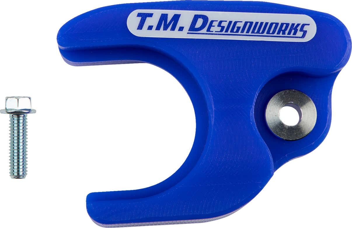 T.M. DESIGNWORKS Front Chain Slider - Blue - YFZ450 YCP-450-BU