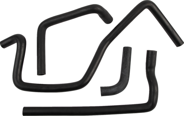 MOOSE UTILITY Replacement Radiator Hose Kit - Black - Part Number 100-2011-PU for Polaris