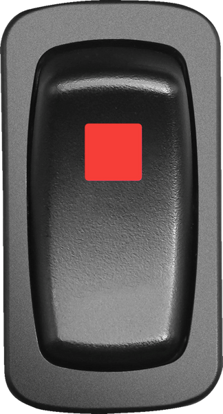 MOOSE UTILITY GEN-CAR-R On/Off Switch - Red with LED Backlight