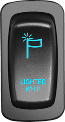 MOOSE UTILITY WHP-CAR-B Switch - Blue Whip Light for Off-Road Use