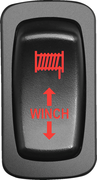 MOOSE UTILITY Winch Switch - Red WIN-CAR-R for Off-Road Applications