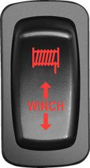 MOOSE UTILITY Winch Switch - Red WIN-CAR-R for Off-Road Applications