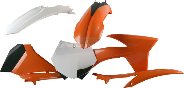 POLISPORT Plastic Body Kit Orange - Part Number 90408