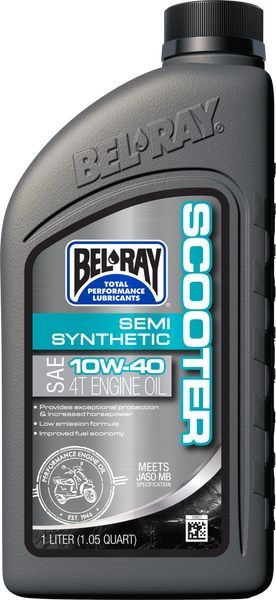 BEL-RAY Scooter Semi Synthetic Engine Oil 10W-40 - 1L