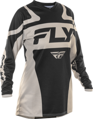 FLY RACING Women's F 16 Jersey Black/White 2X - Performance and Comfort