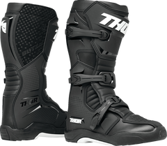 THOR Blitz XR Boots - Black/White - Size 8 - Part Number 3410-3074