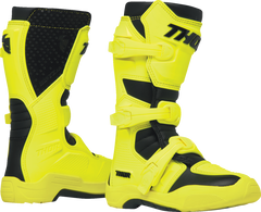 THOR Youth Blitz XR Boots - Acid/Black - Size 7 - Part 3411-0765