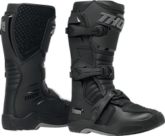 THOR Women's Blitz XR Boots - Black/Gray - Size 9 - Part Number 3410-3146