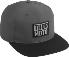 THOR Built Hat - Charcoal 2501-4158 | Stylish Snapback