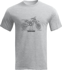 THOR Hallman 2 Smoker T-Shirt - Gray - Large - Part 3030-23498