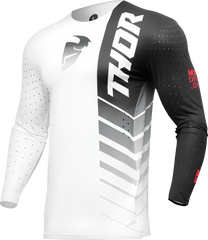 THOR Prime Analog Jersey - Black/White - Medium - Part Number 2910-7684