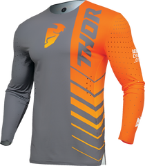 THOR Prime Analog Jersey - Charcoal/Orange - Medium - Part #2910-7690