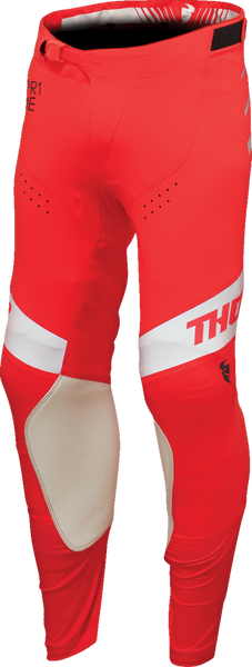 THOR Prime Analog Pants - Red/White - US 33 - Part No. 2901-11114