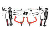 Rough Country | 3.5 Inch Lift Kit | Vertex/V2 | Rear Mono Leaf | Chevy Silverado 1500 (25-26) | 28257RED_A