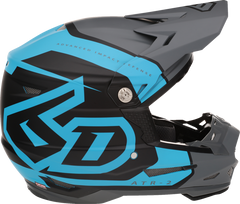 6D HELMETS ATR-2 Helmet - Torque - Cyan/Gray - Medium 12-3236