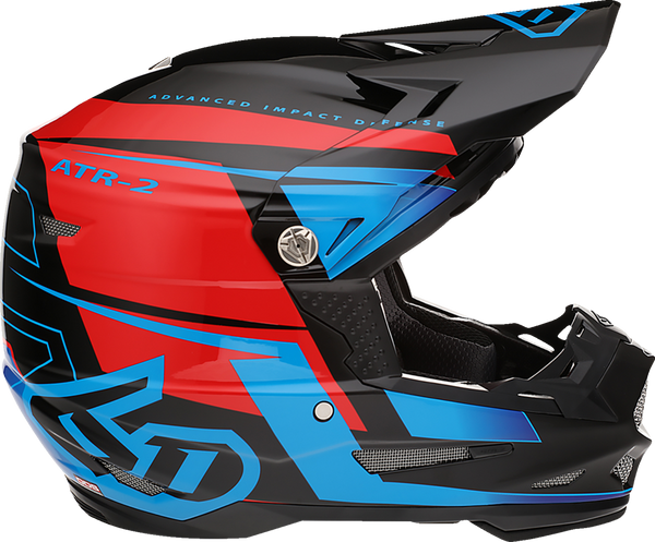 6D HELMETS ATR-2 Helmet - Mach - Blue/Red/Black - Part Number 12-3319