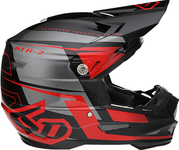 6D HELMETS ATR-2 Helmet - Mach - Red/Gray/Black - Small (Part #12-3325)