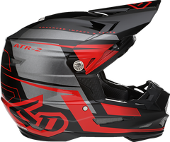 6D HELMETS ATR-2 Helmet - Mach - Red/Gray/Black - Small (Part #12-3325)