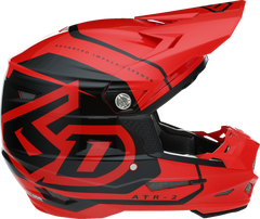 6D HELMETS ATR-2 Helmet - Torque - Red - Small (Part Number: 12-3225)