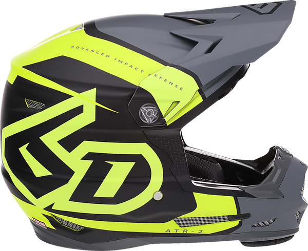 6D HELMETS ATR-2Y Helmet - Torque - Neon Yellow - Large - 11-6522