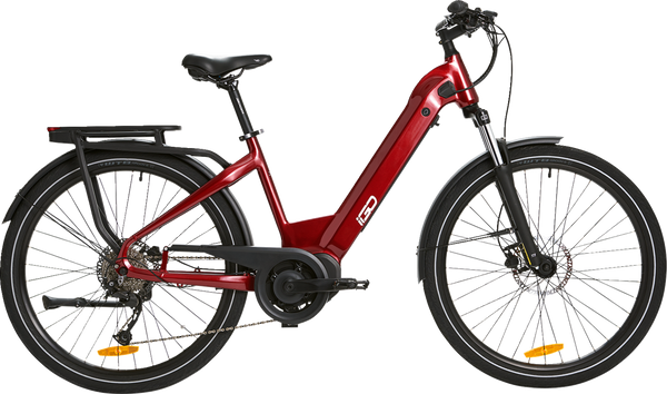 IGO ELECTRIC BIKES Discovery Rosemont LS E-Bike - Burgundy - Step Through (Part #100-212-000)