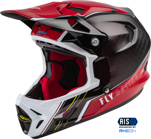 FLY RACING Werx R Helmet Red Carbon Large - 73-9226L