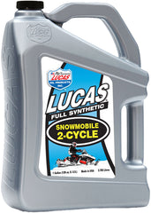 LUCAS Synthetic 2 Cycle Snowmobile Oil 1 Gallon - Part Number 10847