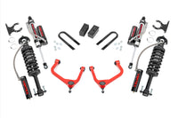 Rough Country | 3.5 Inch Lift Kit | Mono Leaf Rear | Vertex | GMC Sierra 1500 2WD/4WD (25-26) | 28850RED_A