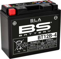 BS BATTERY BT12B-4 (YT) 300643 - AGM Motorcycle Battery