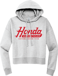 HONDA APPAREL Women's Honda Hoodie - Light Heather Gray - Large NP23S-L2295-L