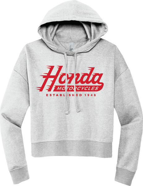 HONDA APPAREL Women's Honda Hoodie - Light Heather Gray - Large NP23S-L2295-L