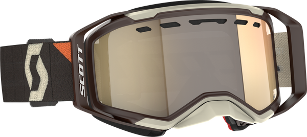 SCOTT Prospect 2.0 SMB LS Goggle - Beige/Brown with LS Bronze Chrome Lens