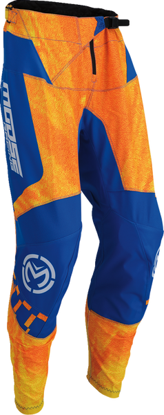 MOOSE RACING Qualifier Pants - Orange/Blue - Part Number 2901-10827