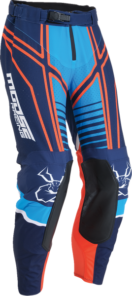 MOOSE RACING Agroid Pants - Blue/Orange - US 34 - Part No. 2901-10892