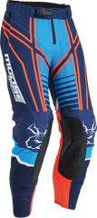 MOOSE RACING Agroid Pants - Blue/Orange - US 34 - Part No. 2901-10892