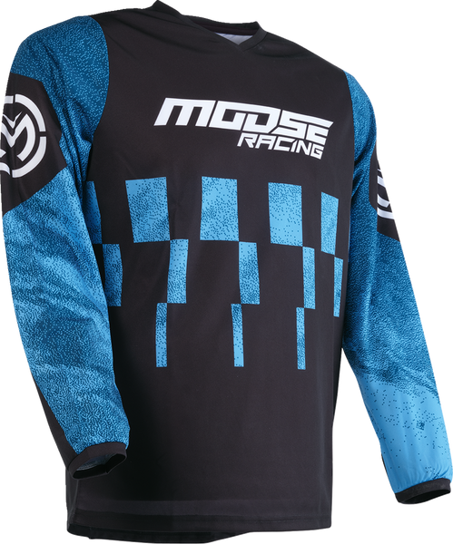 MOOSE RACING Qualifier Jersey - Blue/Black - Part Number 2910-7540