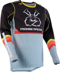 MOOSE RACING Agroid Jersey - Gray/Yellow - 3XL - Part Number 2910-7517