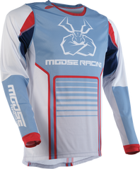 MOOSE RACING Agroid Jersey - Gray/Blue - Small 2910-7494