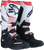 MOOSE RACING Tech 7 Boots - Black/White/Red - US Size 10 (Part Number: 0212024-1225-10)