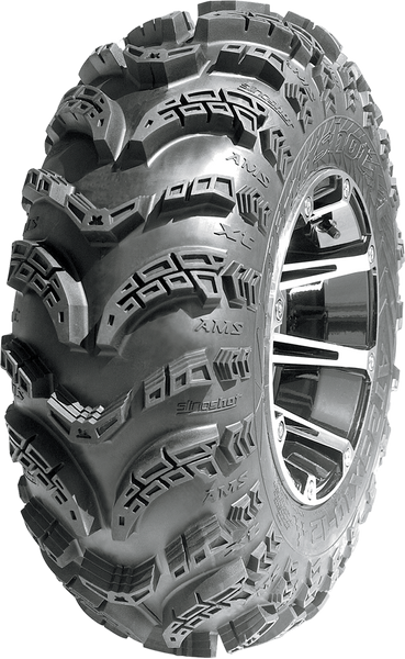 AMS Tire Slingshot XT 25x8-12 - 6 Ply Mud/All Terrain Tire 1256-6511