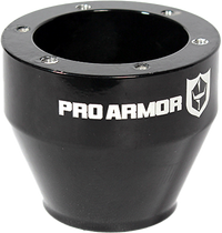 PRO ARMOR Steering Wheel Hub Black Pol P081278BL