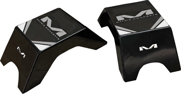 MATRIX CONCEPTS,LLC H1 Starting Blocks - Custom/Holeshot - Black/Gray H1-101