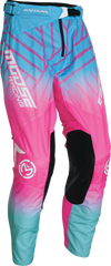 MOOSE RACING Sahara Pants - Pink/Blue/White - US 28 - Part Number 2901-11468