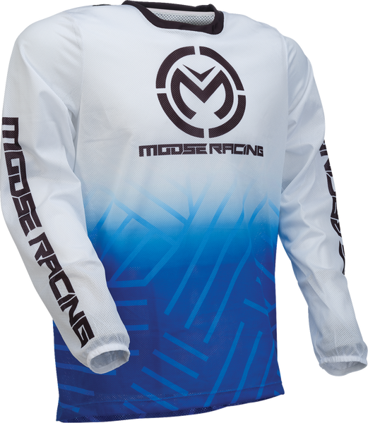 MOOSE RACING Sahara Jersey - Blue/White - 2XL (Part Number: 29107934)