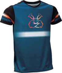 MOOSE RACING Mountain Bike Jersey - Blue/Orange - Small - Part No. 5020-0262