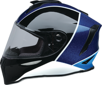 Z1R Youth Warrant Snow Helmet - Fresh Pow - Purple/Blue - Medium 0122-0139